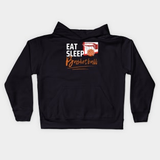 Eat Sleep Basketball Kids Hoodie